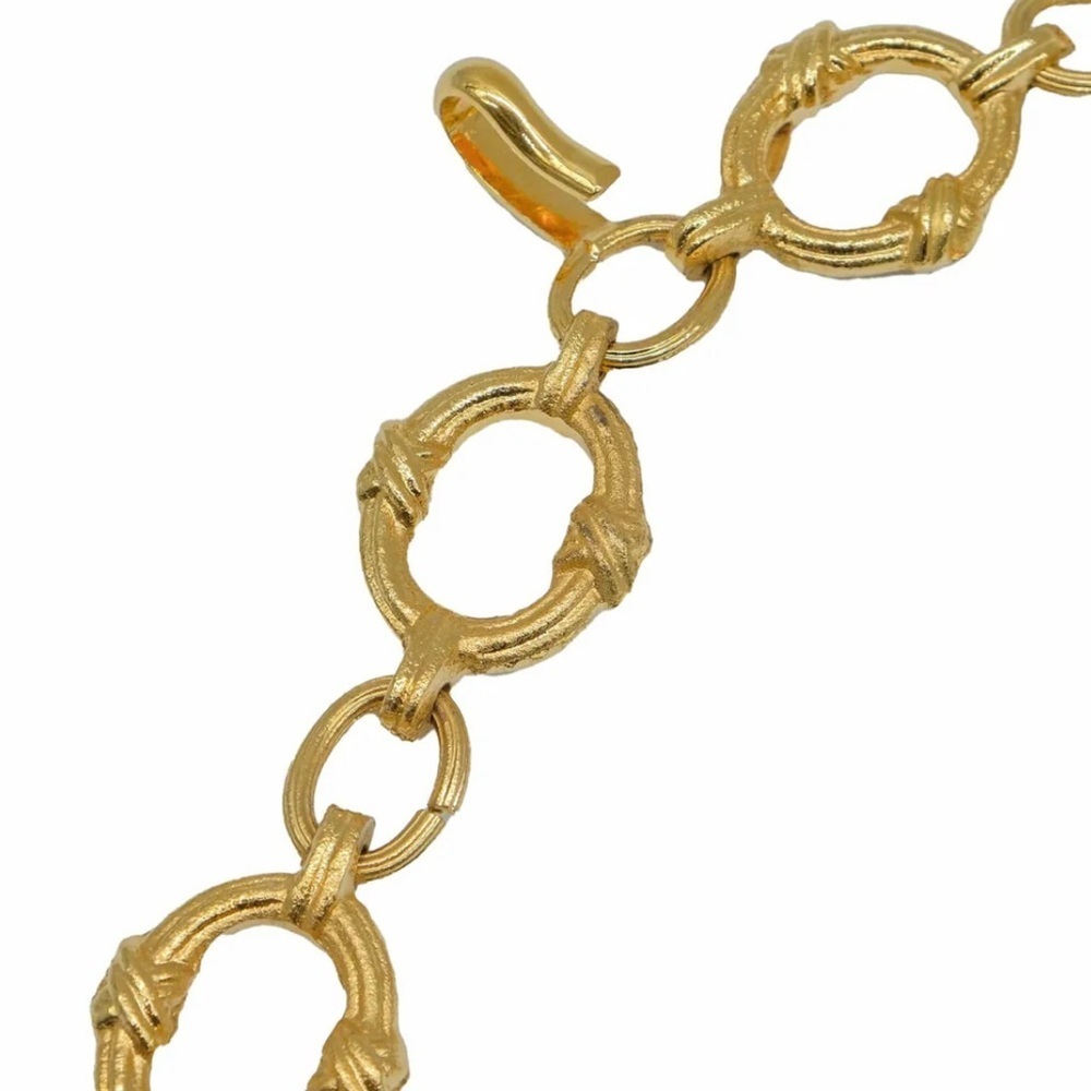 Chanel Gold Medallion Chain Statement Belt - Picture 5 of 7